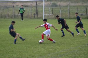 Partido amistoso de juveniles ante Casupá
