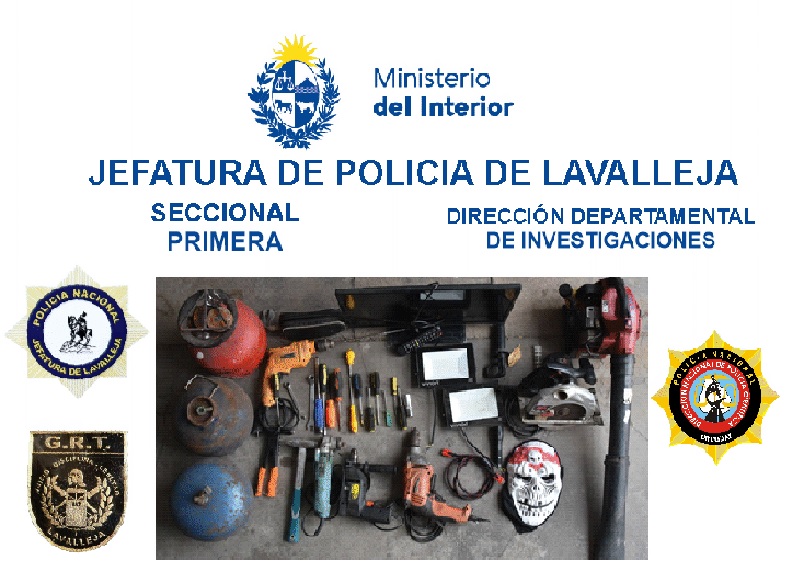 Allanamiento a cargo de Seccional 1ra 24 de febrero
