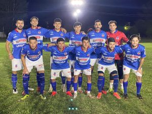 Con esta formación inició Lavalleja el amistoso el lunes