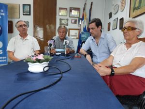 visita de José Pereyra, director electo del Banco de Previsión Social por el orden empresarial