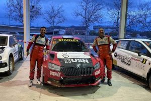 Con la alegría de una nueva experiencia y un auto de primer nivel, los uruguayos disfrutan este arranque del Rally español