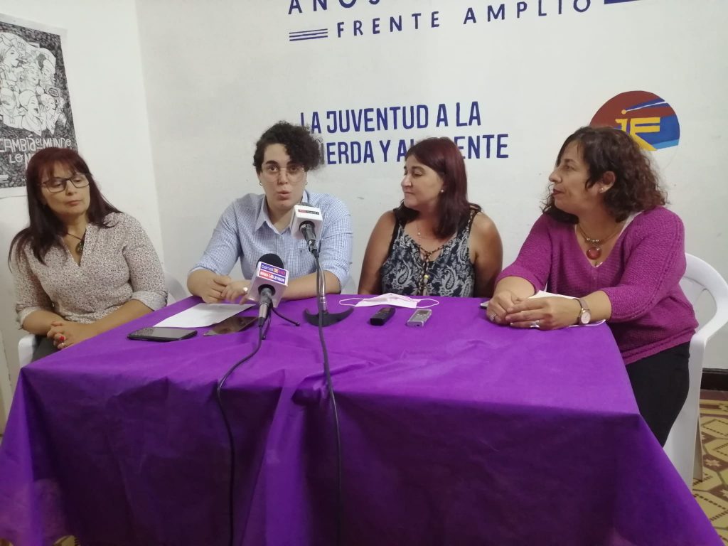 Rosario Rodríguez, Lucía Moreira, Rossana Jaimés e Yliana Zeballos
