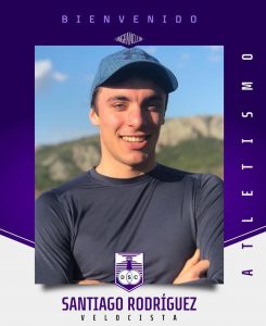 Santiago Rodríguez, velocista de Defensor Sporting