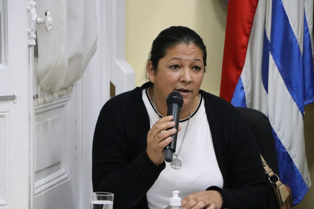 La alcaldesa del Municipio de Solís de Mataojo, Verónica Machado, compareció ante los ediles de la JDL