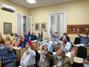 Los ediles volvieron a sesionar en la sala de sesiones de la JDL 4