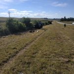 Siniestro de tránsito con lesionados en kilómetro 147 de ruta 8