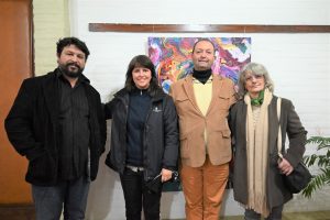 Apertura de la octava muestra de artes plásticas en el Teatro Lavalleja 1