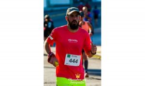 César corriendo