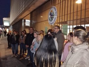 Estudiantes del Instituto de Formación en Educación realizaron paro 1