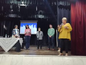 Las arqueólogas Elena Saccone y Moira Sotelo, Glenda Hernández, Felipe De los Santos, Leticia Pérez y Alda Pérez, integrantes y presidenta de la Comisión de Patrimonio Departamental