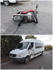 siniestro de transito grave en Minas