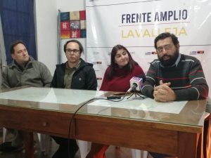 Ernesto Cesar, Francisco Gómez, Rossana Jaimés y Marcos Presa