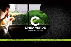 Linea Verde vías de comunicación flyer