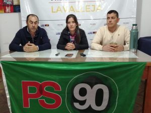 Ismael Paradeda, Patricia Pelúa y Pablo Fuentes