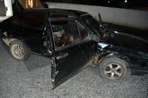 Auto intervenido a cazadores