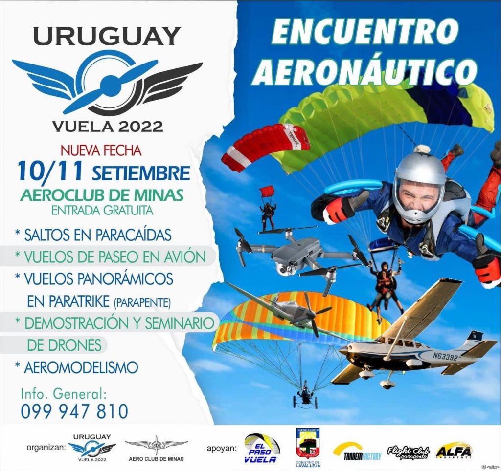 Encuentro aeronautico Uruguay Vuela 2022