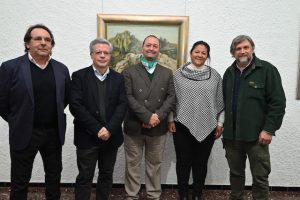 Inauguración de la exposición del artista Manuel Espínola Gómez 1