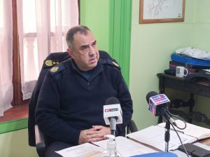 Jefe de Policía Jorge Khazzaka, gentileza Prensa Jefatura de Policía de Lavalleja