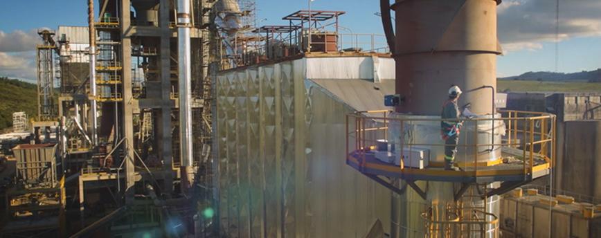 Planta de Ancap de Minas fuente sitio web del ente