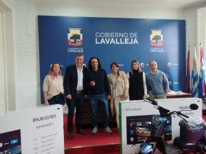 Dolores García Pintos, Mario García, José González, Analía Grandi, Leticia Giorello y Walter Estévez