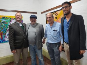 Exposición Chafalote Arte con artistas plásticos de Rocha 1