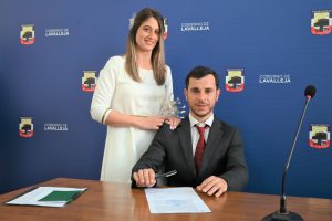 Pablo Exequiel Díaz de León y Evelyn Sofía Sánchez Moreira