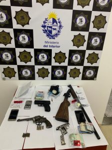 Allanamiento en 25 de mayo y Lados febrero 2023