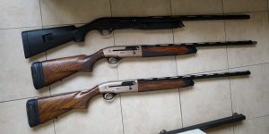Armas incautadas hurtadas en establecimiento de Aramendia