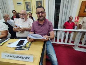 Edil del FA, Mauro Álvarez