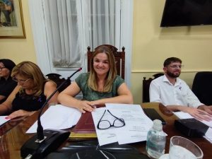 La presidenta de la JDL, María Noel Pereira