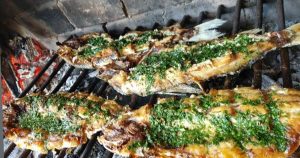 Pescado a la parrilla