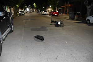 Siniestro de tránsito con adolescente grave