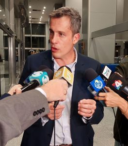 Intendente Mario García. Gentileza Prensa IDL
