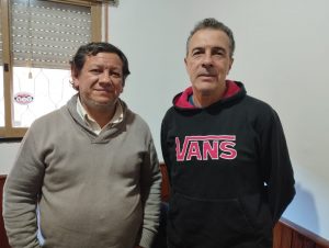 Fedor Mateos y Daniel Villar, integrantes de ATSS
