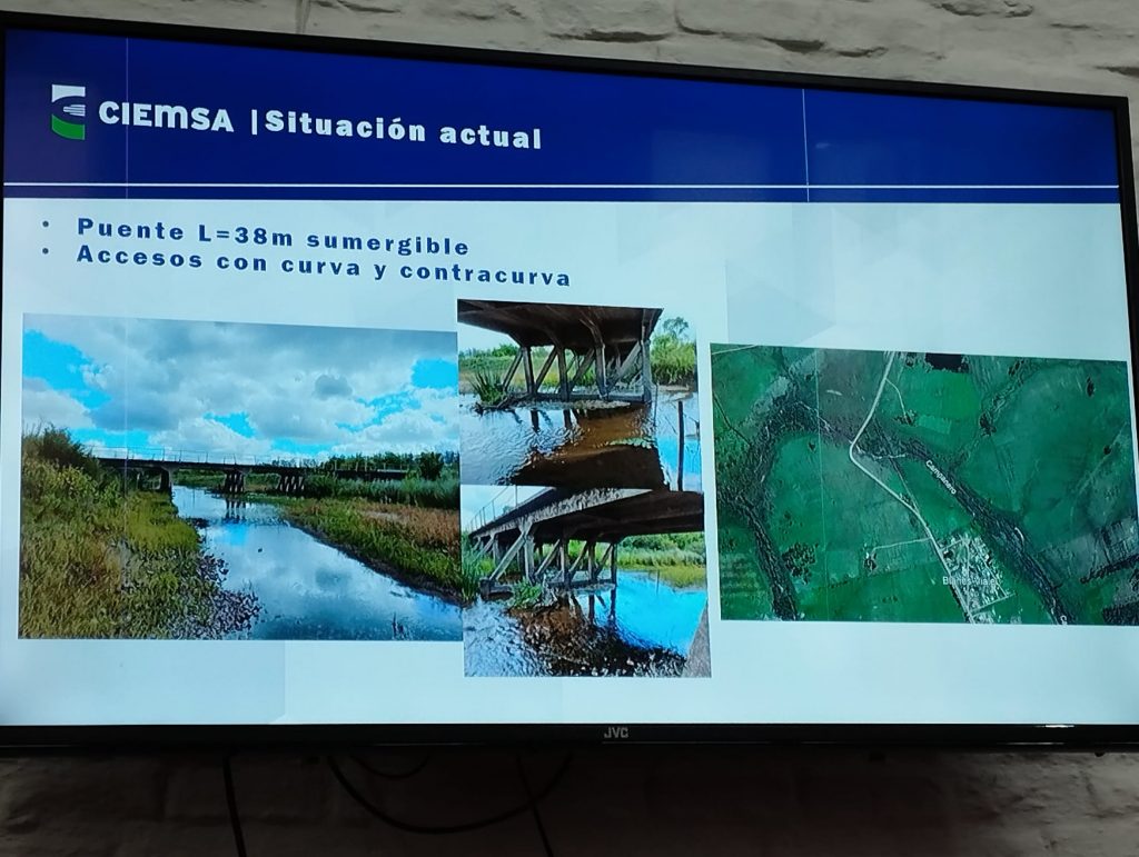 IDL realizó audiencia pública sobre el proyecto de construcción del puente sobre el arroyo Campanero