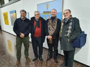 Quedó inaugurada la exposición del artista Mario Giacoya