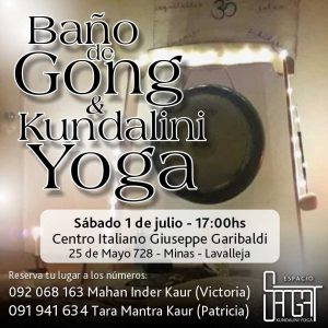 baño gong kundalini yoga