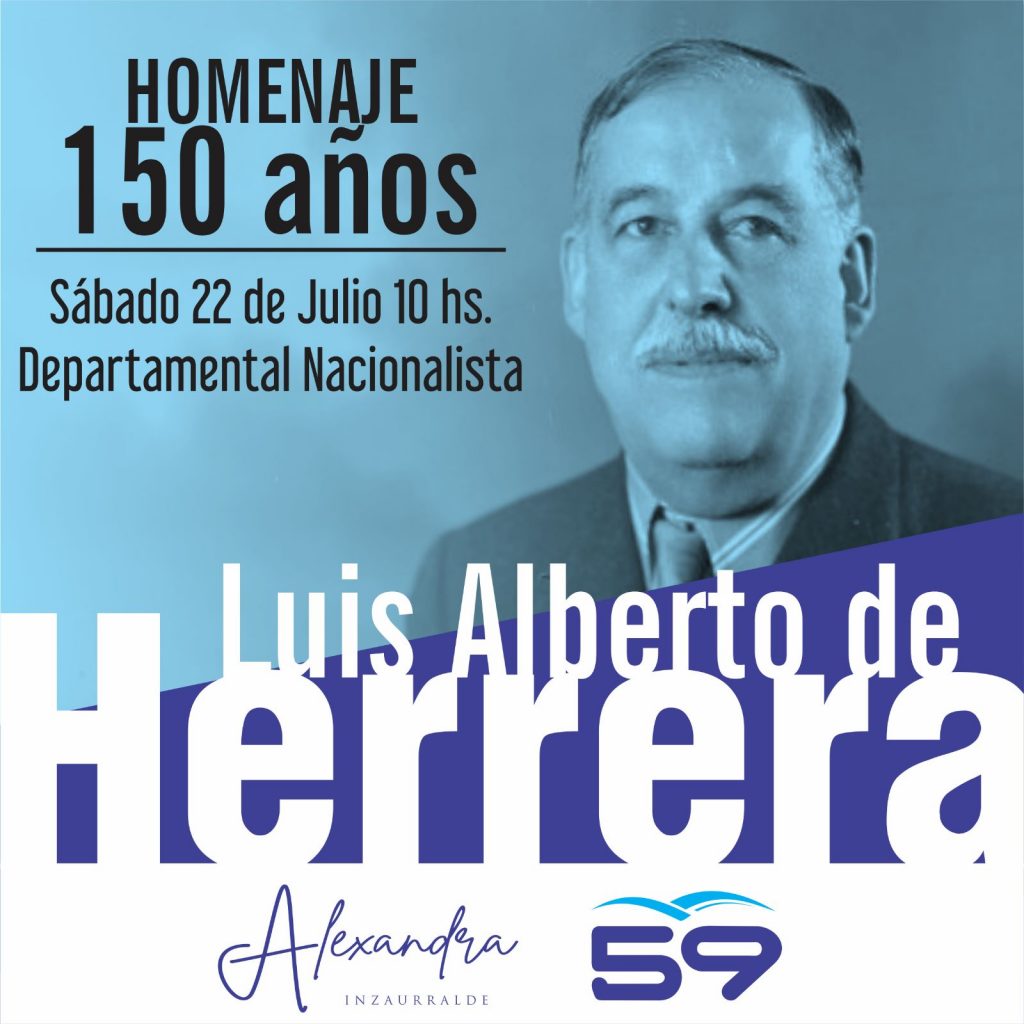 Homenaje Luis Alberto de Herrera
