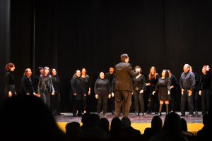 La actuación del Coro Departamental Mario Belardi