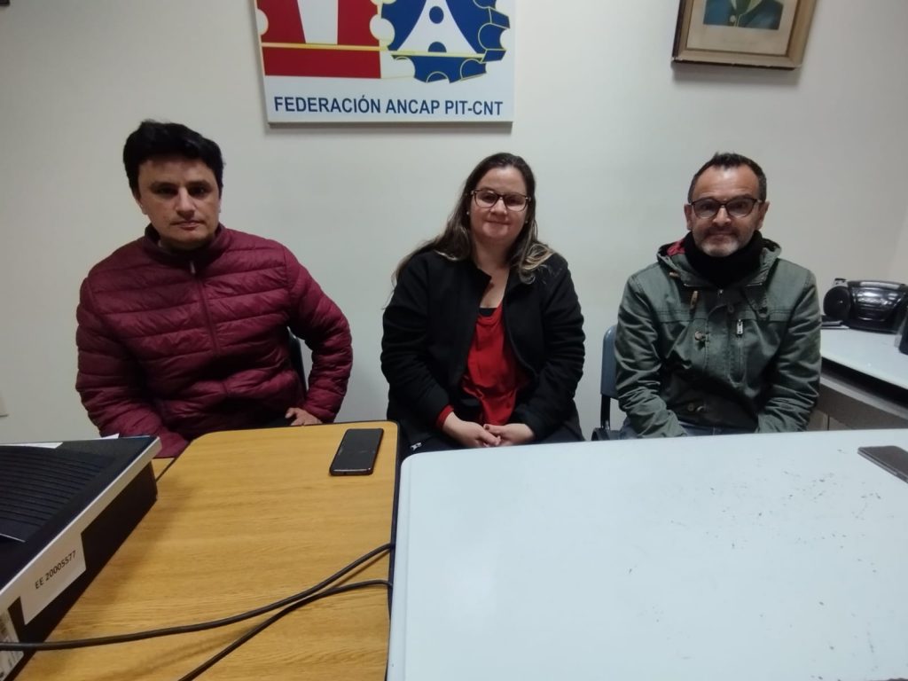 Mauro De los Santos, Cecilia Rodríguez y Ken Vera