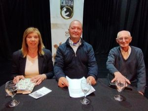Ana Medina, Hebert Loza y Walter Hernández