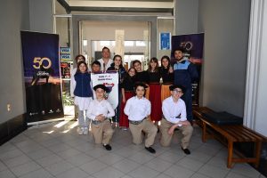 Intervención en el hall de la Intendencia de la Escuela de Educación Artística (3)