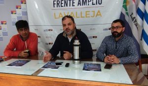 Javier Umpiérrez, Charles Carrera y Mauro Álvarez