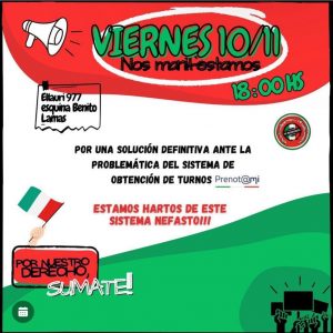Grupo de uruguayos que buscan el reconocimiento de la ciudadanía italiana se manifestarán frente a la embajada (2)
