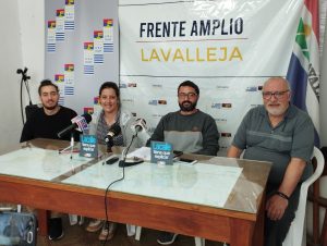 Joaquín López, Patricia Pelúa, Mauro Álvarez y Miguel Sanz