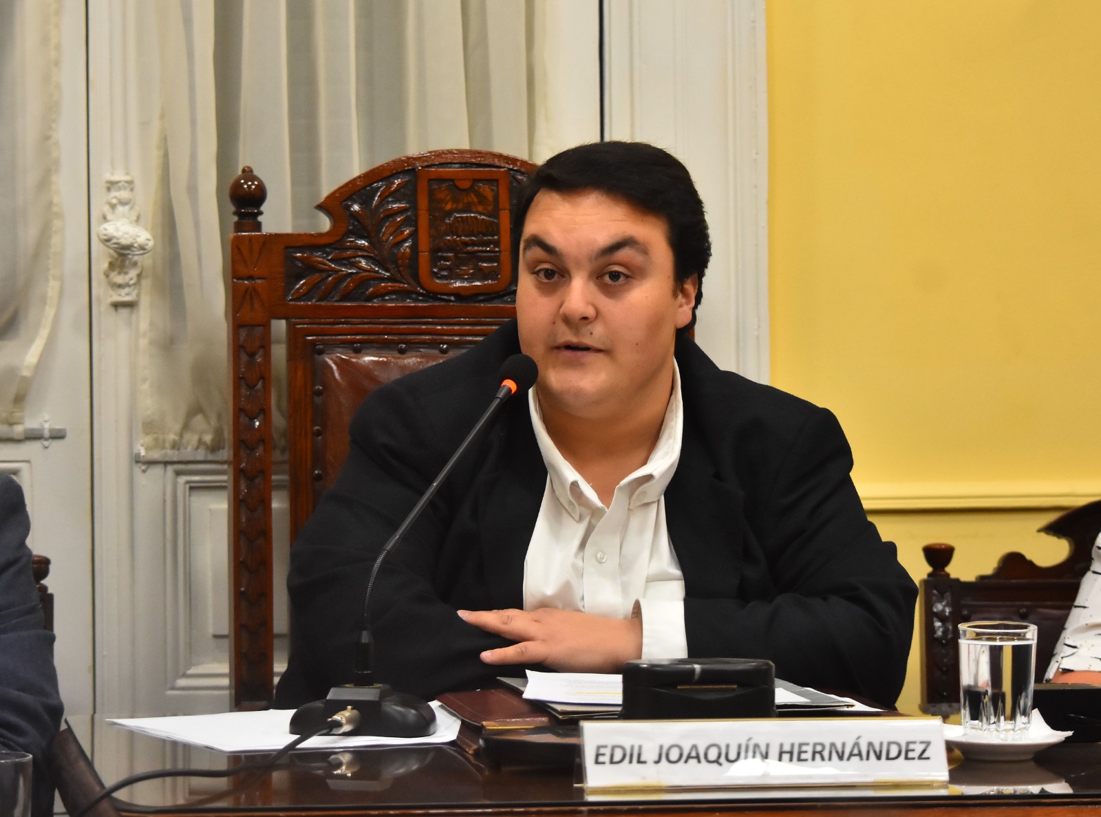01.12.2023 El nacionalista Joaquín Hernández asumió la presidencia de