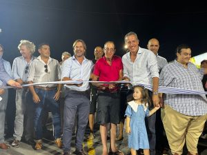 El Presidente de la República Luis Lacalle Pou estuvo presente en la inauguración de la obra de la Avenida Luis Alberto de Herrera 2