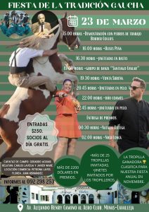 Fiesta de la Tradición Gaucha en la Agrupación Criolla Santiago Chalar (2)