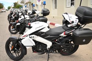Incorporación de motos de última generación para la Dirección de Tránsito (2)