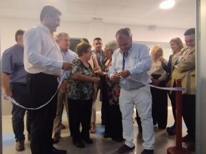 Se inauguraron las obras de reforma y ampliación de las salas de cuidados moderados para hombres del hospital Dr. Alfredo Vidal y Fuentes